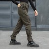 Брюки-карго жіночі Pobedov Hardy 346078 XXXL Хакі (00000005776)