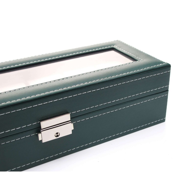 Шкатулка для зберігання годинників Craft 6PU.GN Зелений