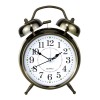 Годинник настільний Clock з будильником Моен Класік Тихий хід 16х11, 5х5, 5 см Бронзовий (16283) в інтернет супермаркеті PbayMarket!