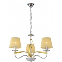 Люстра Candellux Diva 60x100 см Золотисто-сріблястий (33-55057)