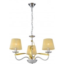 Люстра Candellux Diva 60x100 см Золотисто-сріблястий (33-55057)