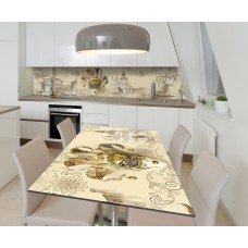 Наклейка вінілова на стіл Zatarga  