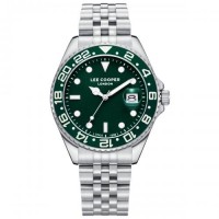 Наручний годинник чоловічий Lee Cooper Daytona Green Сріблястий (3432) Наручний годинник чоловічий Lee Cooper Daytona Green Сріблястий (3432)