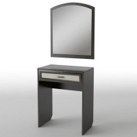 Туалетний столик Тиса Мебель БС-30 Венге Дуб молочний 75x40x70 см Туалетний столик Тиса Мебель БС-30 Венге Дуб молочний 75x40x70 см