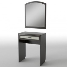 Туалетний столик Тиса Мебель БС-30 Венге Дуб молочний 75x40x70 см