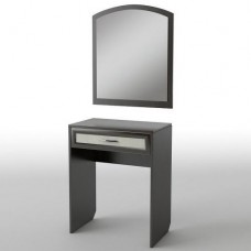 Туалетний столик Тиса Мебель БС-30 Венге Дуб молочний 75x40x70 см