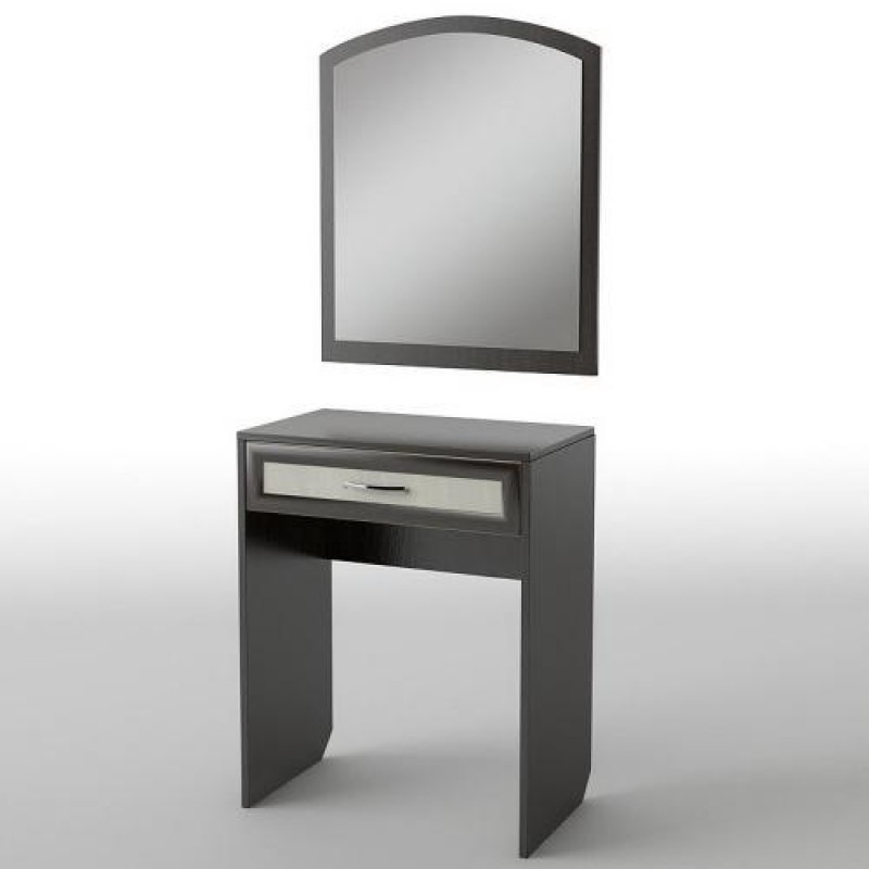 Туалетний столик Тиса Мебель БС-30 Венге Дуб молочний 75x40x70 см