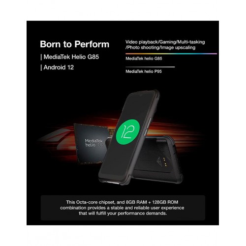 Захищений Смартфон AGM H5 Pro 8/128Gb Black