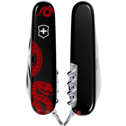 Складаний ніж Victorinox Spartan Zodiac Червона змія 91 мм Різнокольоровий (1.3603.3_Z4361u) Складаний ніж Victorinox Spartan Zodiac Червона змія 91 мм Різнокольоровий (1.3603.3_Z4361u)