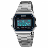 Наручний годинник жіночий Skmei Popular Silver II 1123S Сріблястий (1566) Наручний годинник жіночий Skmei Popular Silver II 1123S Сріблястий (1566)