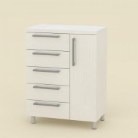 Комод МГ-2 тумба-1 Компанит білий