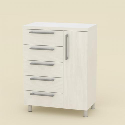 Комод МГ-2 тумба-1 Компанит білий Комод МГ-2 тумба-1 Компанит білий