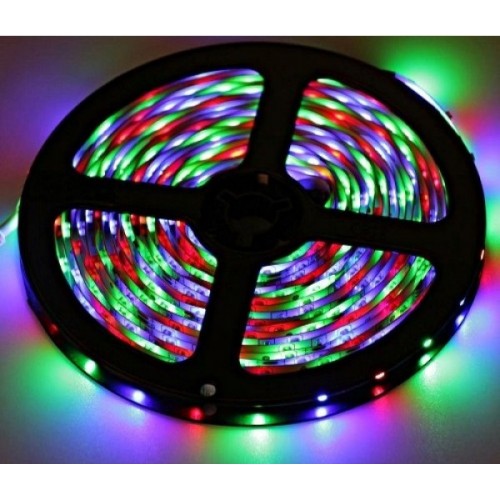 Універсальна світлодіодна стрічка SMD LED RGB 5050 + пульт керування 5 м