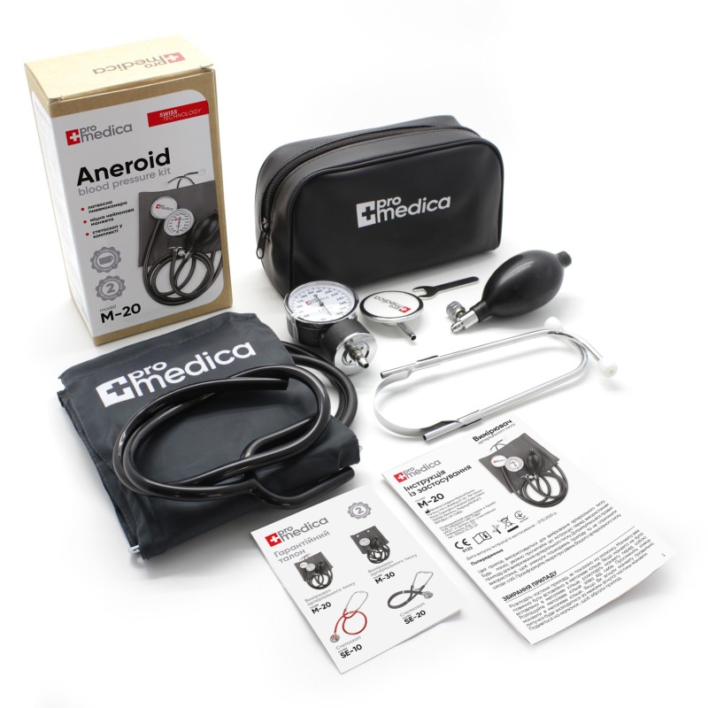Механічний тонометр зі стетоскопом у комплекті ProMedica M-20