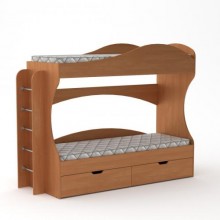 Ліжко двоярусне Бриз Компанит Вільха