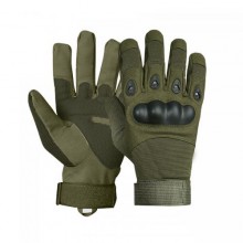 Рукавички тактичні повнопалі No Brand E001 Army Green M 12922-83219