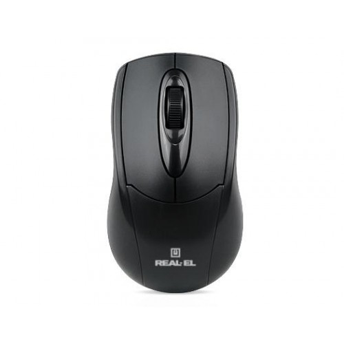 Миша REAL-EL RM-207 Black USB в інтернет супермаркеті PbayMarket!