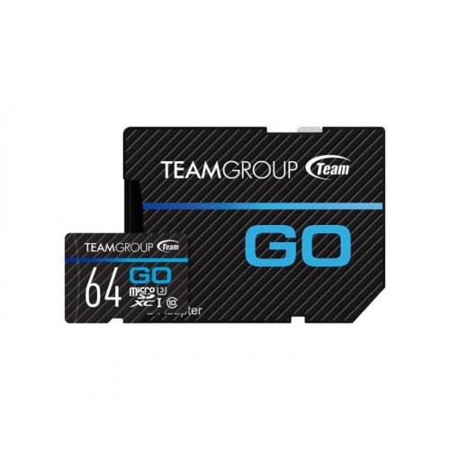 Карта пам'яті MicroSDXC 64GB UHS-I/U3 Team Go R90/W45MB/s + Адаптер SD (TGUSDX64GU303) в інтернет супермаркеті PbayMarket!