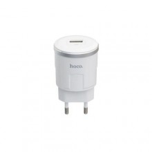 Зарядний пристрій Hoco C37A 2.4A 1 USB з кабелем Type C Білий Зарядний пристрій Hoco C37A 2.4A 1 USB з кабелем Type C Білий