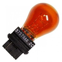 Автолампа ук. OSRAM 3757AK P27/7W 12V W2, 5x16q Amber 10X5