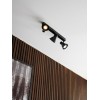 Спот Nordlux Eik 45x8.5x15 см Чорний (Nor45780103)