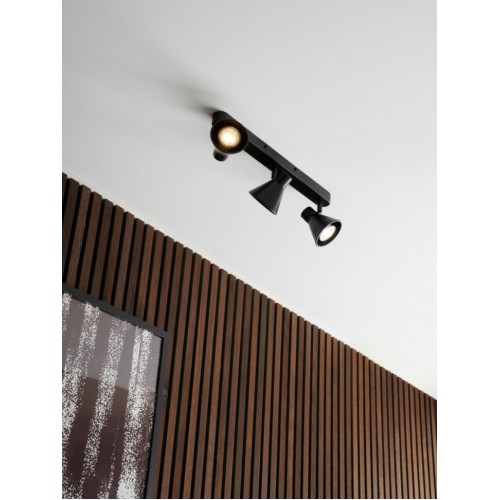 Спот Nordlux Eik 45x8.5x15 см Чорний (Nor45780103) Спот Nordlux Eik 45x8.5x15 см Чорний (Nor45780103)