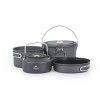 Набір посуду Naturehike CNH22CJ002 4 предмети 2,9/2/1,4 л Сірий (1047-6927595799413)