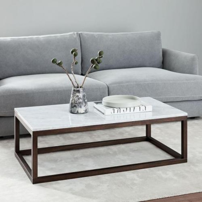 Кавовий журнальний столик у стилі Loft NS-687 380x1100x600 мм Черный