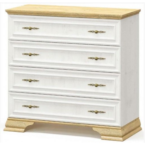 Комод Меблі Сервіс Ірис 4Ш Андерсон пайн + Дуб золотий (qwfe77) Комод Меблі Сервіс Ірис 4Ш Андерсон пайн + Дуб золотий (qwfe77)