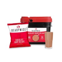 Шоколадне молоко сублімоване з великим терміном придатності до 25 років Ready Wise, 60 порцій