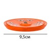 Підставка для пахощів Очі Будди Дерево Ручна робота 9,5х9,5х1 см Оранжевий (25524) в інтернет супермаркеті PbayMarket!