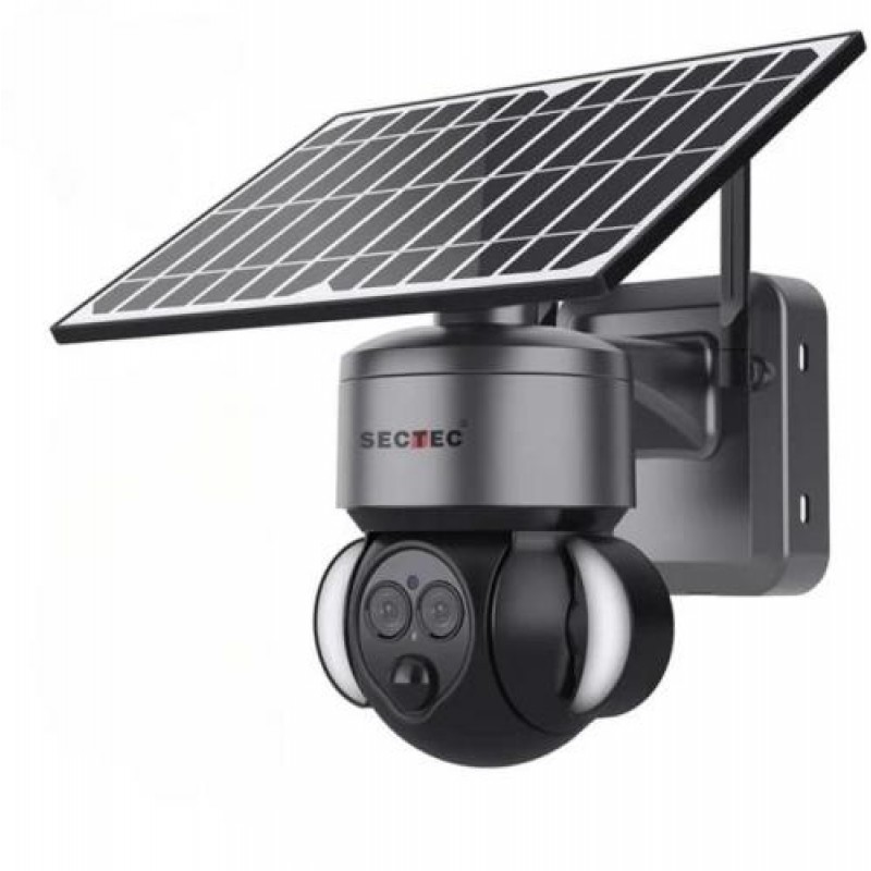 Вулична IP-камера Sectec ST-S568M-4G-6M-12X ZOOM 4G 2 об'єктива 4mm +12 mm 3+3 MP (55260)