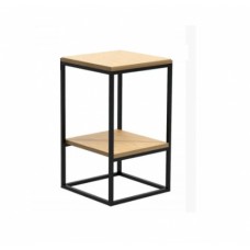 Приліжковий столик у стилі Loft NS-1482 630x350x350 мм Черный