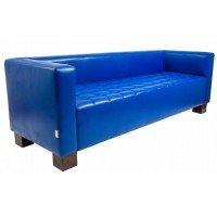 Диван Richman Спейс Трійка 760 x 2100 x 730H див Rainbow Royal Blue Синій