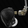 Гібридні навушники KZ ZEX Pro With MIC з електростатичними та арматурними випромінювачами Чорний