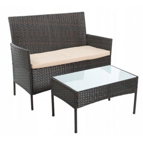 Набор садовой мебели Kontrast TECHNORATTAN BROWN Набор садовой мебели Kontrast TECHNORATTAN BROWN