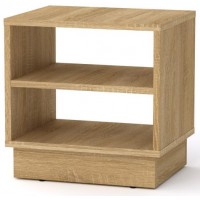 Тумбочка нічна Компанит ПКТ-7 Дуб сонома (40х32х40 см) Тумбочка нічна Компанит ПКТ-7 Дуб сонома (40х32х40 см)