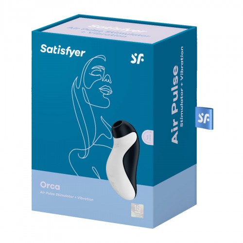 Вакуумний стимулятор з вібрацією Satisfyer Orca в інтернет супермаркеті PbayMarket!