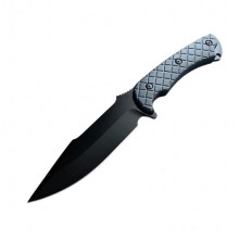 Ніж туристичний Gorillas BBQ 2-2412 27.5 см Сірий (KN1062)