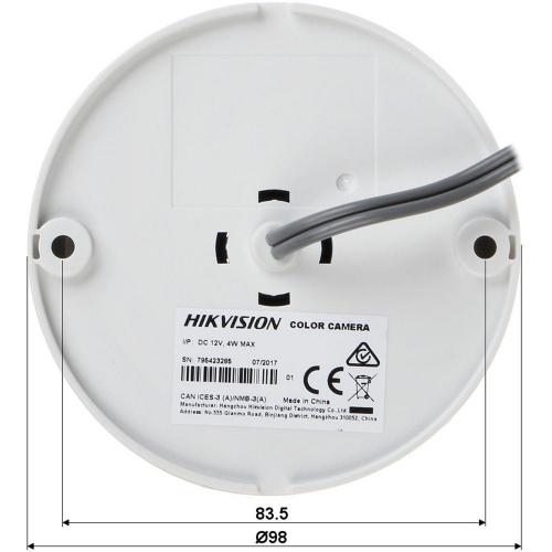 2 Мп Turbo HD відеокамера Hikvision DS-2CE56D0T-IRMMF(C) (2.8 мм) 2 Мп Turbo HD відеокамера Hikvision DS-2CE56D0T-IRMMF(C) (2.8 мм)