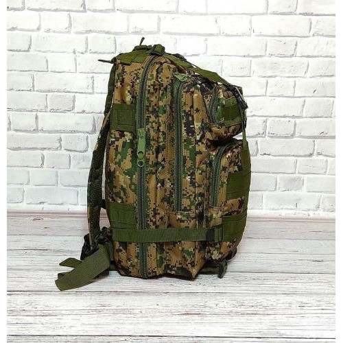 Тактичний рюкзак Military 25 L Піксель камуфляж (T412) Тактичний рюкзак Military 25 L Піксель камуфляж (T412)