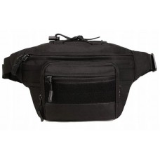 Тактична поясна сумка Edibazzar 17x12 см Чорний (1870554086)
