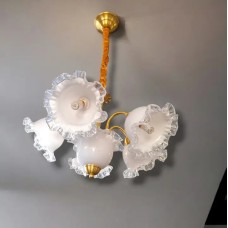 Світлодіодна люстра No Brand Дзвіночок 5019 Золотистий на 6 плафонів