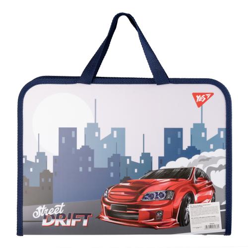 Папка-портфель YES FC на блискавці з тканинними ручками Drift Attack (492245) в інтернет супермаркеті PbayMarket! Папка-портфель YES FC на блискавці з тканинними ручками Drift Attack (492245) в інтернет супермаркеті PbayMarket!