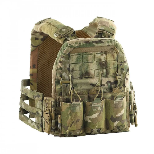 Плитоноска без плит M-Tac Cuirass QRS One Size Мультикам (1885277010) Плитоноска без плит M-Tac Cuirass QRS One Size Мультикам (1885277010)