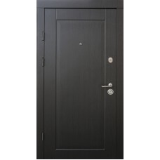 Двері вхідні в квартиру Прованс двоколірна Ваш ВиД Венге-темний /Білі 860/960х2050х85 Ліве/Праве