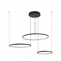 Люстра Nowodvorski Circolo Led 60x125x140 см Чорний (Now10817)