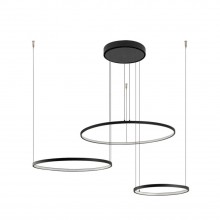 Люстра Nowodvorski Circolo Led 60x125x140 см Чорний (Now10817)