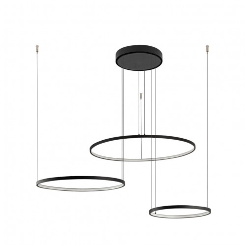 Люстра Nowodvorski Circolo Led 60x125x140 см Чорний (Now10817) Люстра Nowodvorski Circolo Led 60x125x140 см Чорний (Now10817)