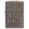 Запальничка бензинова Zippo Logos Design Сірий (46312)